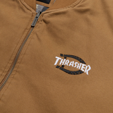 Dickies x Thrasher Vest - Blue & Gold Boardshop