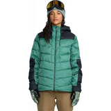 Women's puff Estes Jacket 25/26 - Blue & Gold Boardshop
