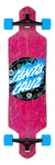 Floral Flame Dot Drop Thru Longboard