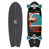 CX Surfskate Fat Fish Complete - Blue & Gold Boardshop