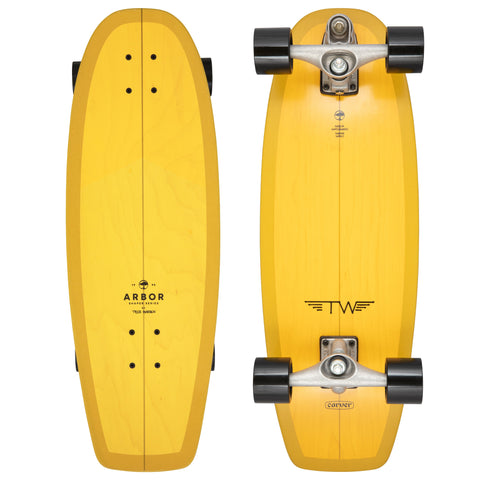 Tyler Warren Shaper Surf Skate Complete