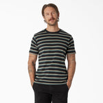 Skateboarding Striped Tee