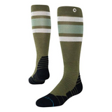 Men's Medium Performance Wool Snow Otc Socks - Blue & Gold Boardshop