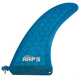 8.0"  Single Fin - Blue & Gold Boardshop
