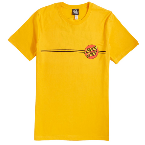 Classic Dot S/S Boyfriend T-Shirt - Blue & Gold Boardshop