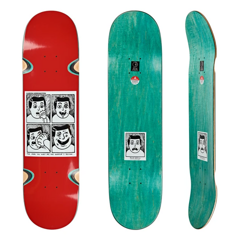 Hurt Me Deck - Blue & Gold Boardshop