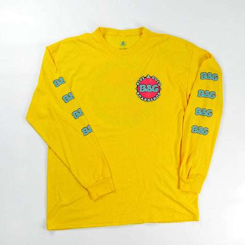 B&G L/S Tee - Blue & Gold Boardshop