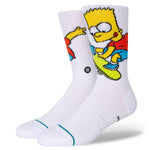 Simpsons Bart Simpson Crew Socks