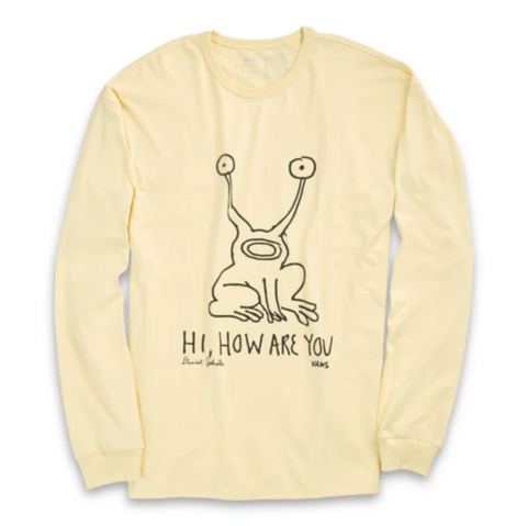 Vans X Daniel Johnston Off The Wall Classic Long Sleeve Tee