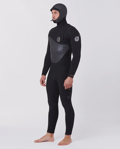 Flashbomb Heatseaker 5/4 Zip Free Hooded Wetsuit