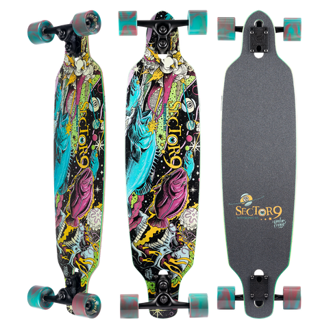 Fractal Battle Longboard Complete