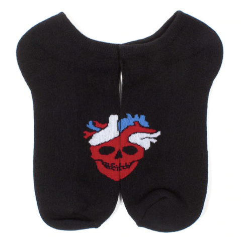 Heart Logo No Show Foot Sheaths