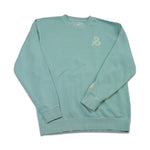 Not Basic Embroidered Crew Neck Sweatshirt