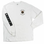 Not Bad Samurai Long Sleeve Tee - Blue & Gold Boardshop