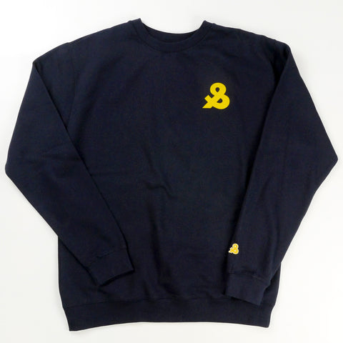Not Basic Crew - Blue & Gold Boardshop