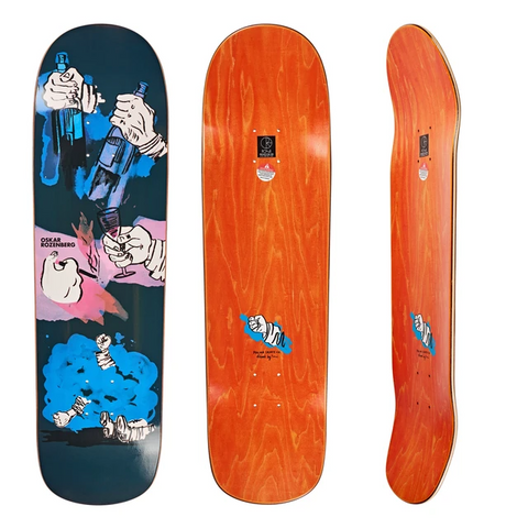 P8 Deck - Blue & Gold Boardshop