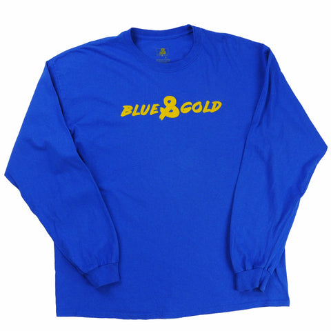 Painted Lines L/S - Blue & Gold Boardshop