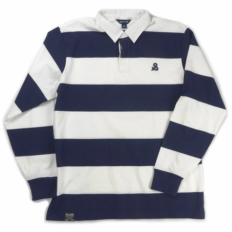 Rugby Shirt - Blue & Gold Boardshop