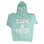 Destroy Hoodie - Blue & Gold Boardshop