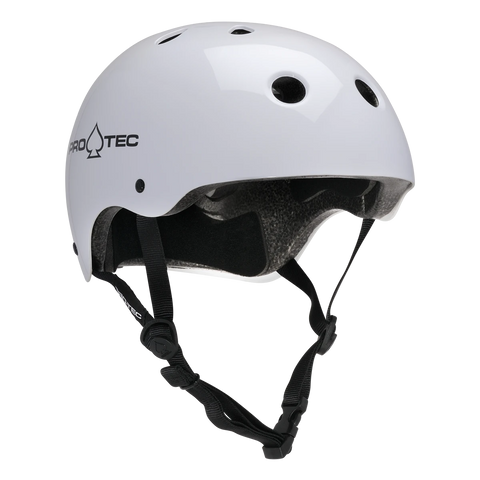 Classic Certified Skate Helmet - Blue & Gold Boardshop