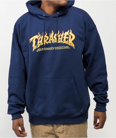 Fire Logo Hoodie