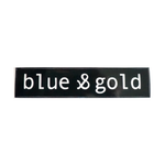 Blue & Gold Decal LTD