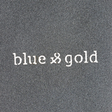 Blue & Gold Lazer Cut Grip