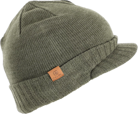 The Rogers Brim Beanie - Blue & Gold Boardshop