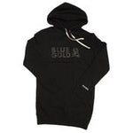Womens Premium Hoodie - Blue & Gold Boardshop