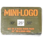 Mini Logo Rigid Riser - Blue & Gold Boardshop