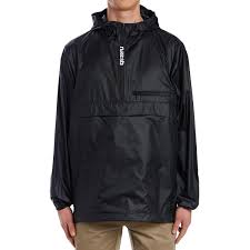 Packable Anorak Windbreaker - Blue & Gold Boardshop