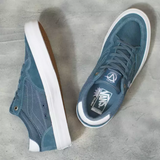 Mirage  Rowan Pro Skate Shoes - Blue & Gold Boardshop