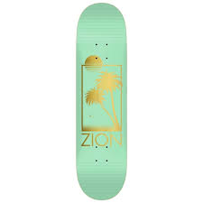 Zion Sunset Deck - Blue & Gold Boardshop