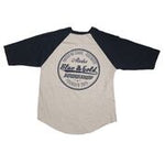 Baseball Raglan - Blue & Gold Boardshop