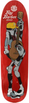 Barbee Cliver Guitar Skateboard Deck - Blue & Gold Boardshop