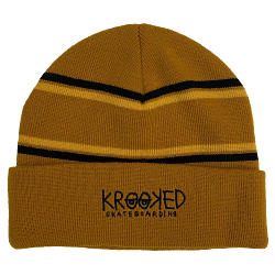 Krooked Eyes Cuff Beanie