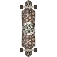 Floral Decay Cruzer Drop Thru Longboard Complete
