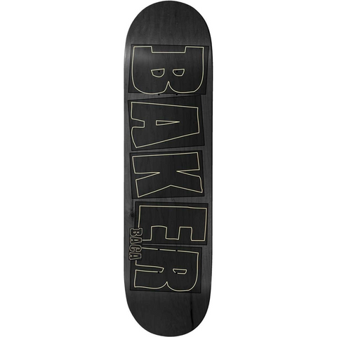 Brand Name Stroke Deck - Blue & Gold Boardshop