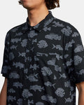 Youth Horton Dead Fish Woven Top